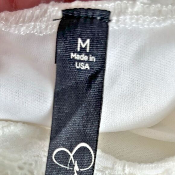 NWT Jessica Simpson Lace Lined Cloud Dancer Dress Womens Size Medium - Picture 8 of 12